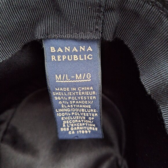 Banana Republic Black Bucket Hat - Picture 4 of 4